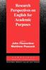 The Research Perspectives On English for Academic Purposes Book