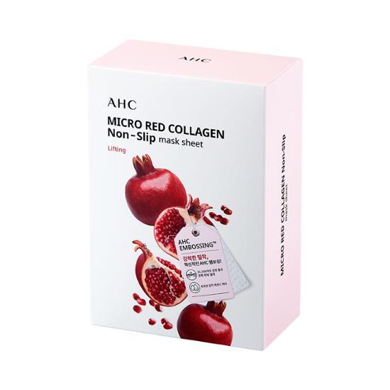 AHC Micro Red Collagen Sticky Mask Sheet 33ml 10 Sheets
