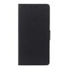 Case - XWZYQ - Redmi Note 9 - Black Leather - Wallet Cover - Flap