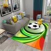 Ковер с футбольным узором для украшения дома Ковры для спальни Детская комната Гостиная Ванная комната Входная дверь Нескользящий комфортный коврик