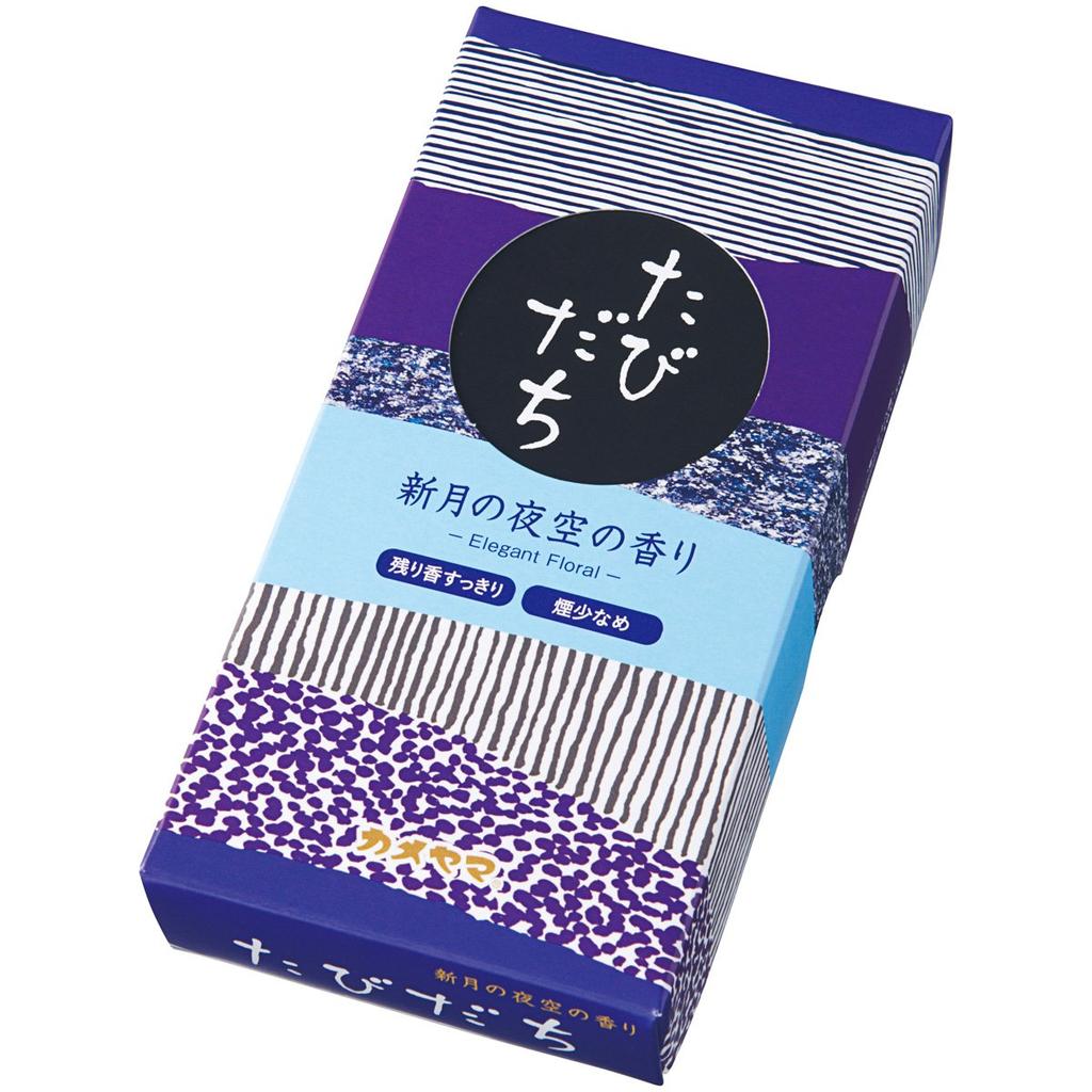 Kameyama Tabidachi New Moon Night Sky Слабый аромат дыма, прибл.. 90г,