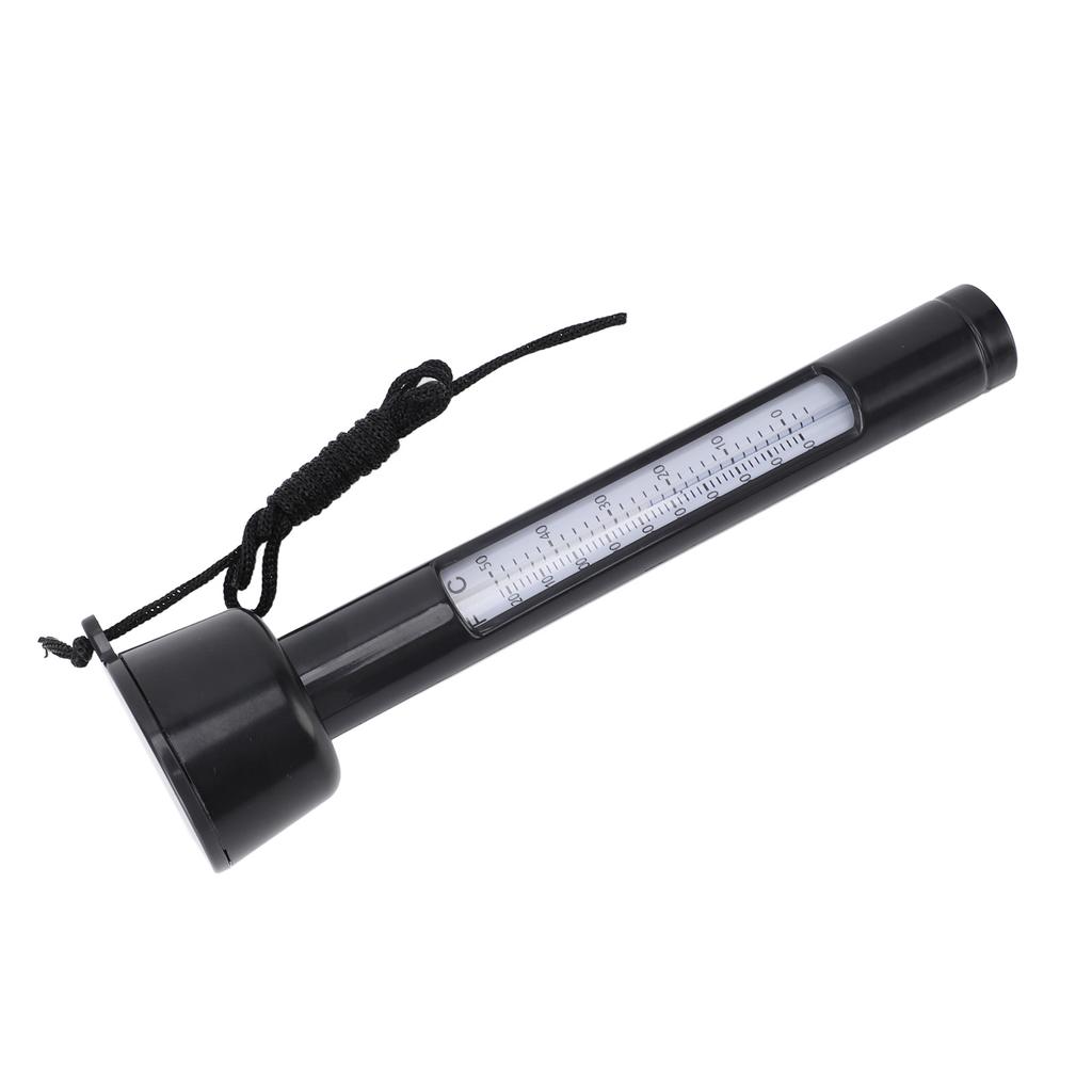 Плавающий термометр для бассейна для измерения температуры воды, круглый термометр для бассейна со шнурком для