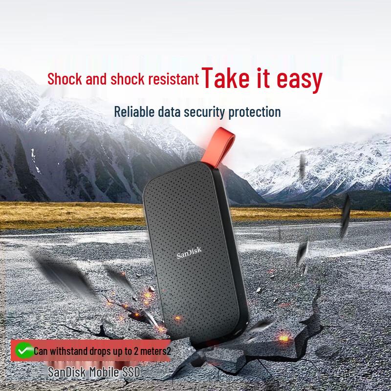 SanDisk Портативный SSD USB 3.2 Type-C