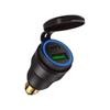Водонепроницаемая USB-розетка-адаптер Быстрая зарядка Тип C PD и QC3.0 Розетка питания с переключателем Для автомобиля Морского транспорта Мотоцикла U2J8