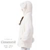 Cinnamoroll Gown Poodle Boa Hooded Tail Embroidered Room Wear Pajamas Cinnamoroll Sanrio Size [Southzak] Dress-up Women's M-L
