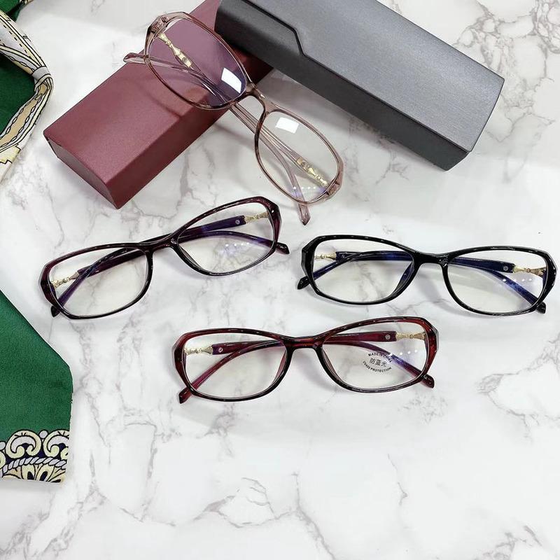 Женские очки для чтения с защитой от синего света, оправа Jelly Fashin Polygon, компьютерные очки для пресбиопии Googles от +1,0 до +4,0