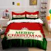 Merry Christmas Bedding Set Bedding Duvet Cover Set Duvet Cover Pillowcases (1 * Duvet Cover 2 * Pillowcases, without duvet insert)