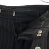 GUCCI made in Italy Striped Pattern suit Setup 46 black Men's Used