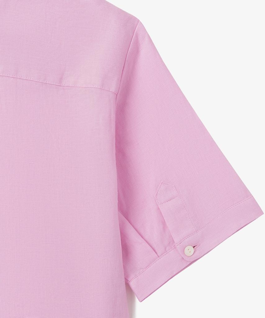 LACOSTE Женская новая классическая рубашка с коротким рукавом Cf139E-56G Z4H