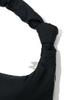 [go Slow Caravan] 338103 Fluffy Moon Shoulder Bag, Black, Free Size
