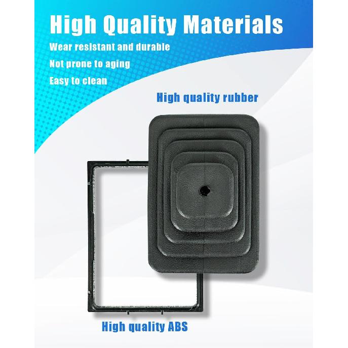 53000056 52078558 Shifter Boot & Retainer Bezel Kits Fits For Jeep TJ Wrangler 1997 1998 1999 2000 2001 2002 2003 2004