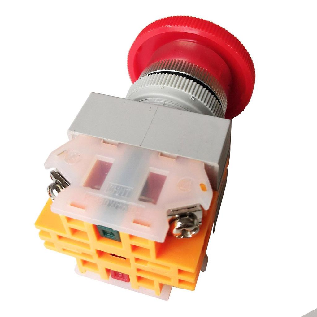 Кнопочные выключатели аварийной остановки NP4-11ZS, грибовидная головка, самоблокирующийся кнопочный выключатель