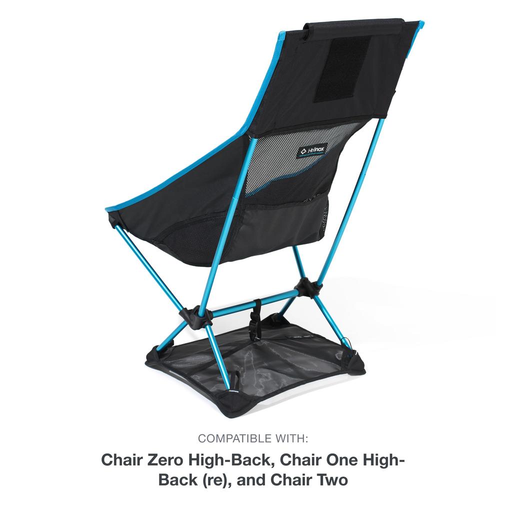 Helinox Home, Deco & Beach Ground Sheet, Chair Two, for Home, Black, 19759006001004