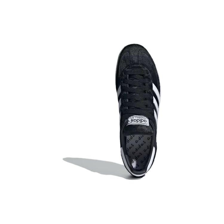 Adidas Handball Spezial Pony Hair Pack - черные кроссовки унисекс Core-Black Cloud-White IH9983