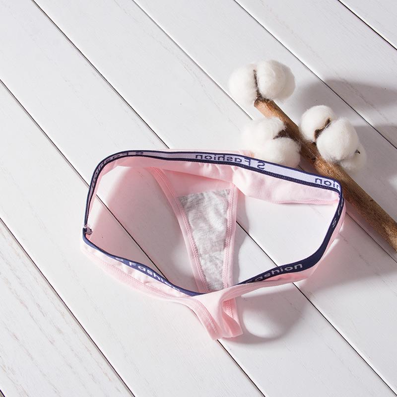 DULASI Women Cotton G-string Thong Panties  Underwear Women Brief Sexy Lingerie Pants Letter