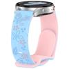 18mm 20mm 22mm Floral Engraved Band for Samsung Galaxy Watch 7 6 5 4 Cute Fancy Silicone Strap For Huawei Watch GT4 5 Pro/Active 2 Correa