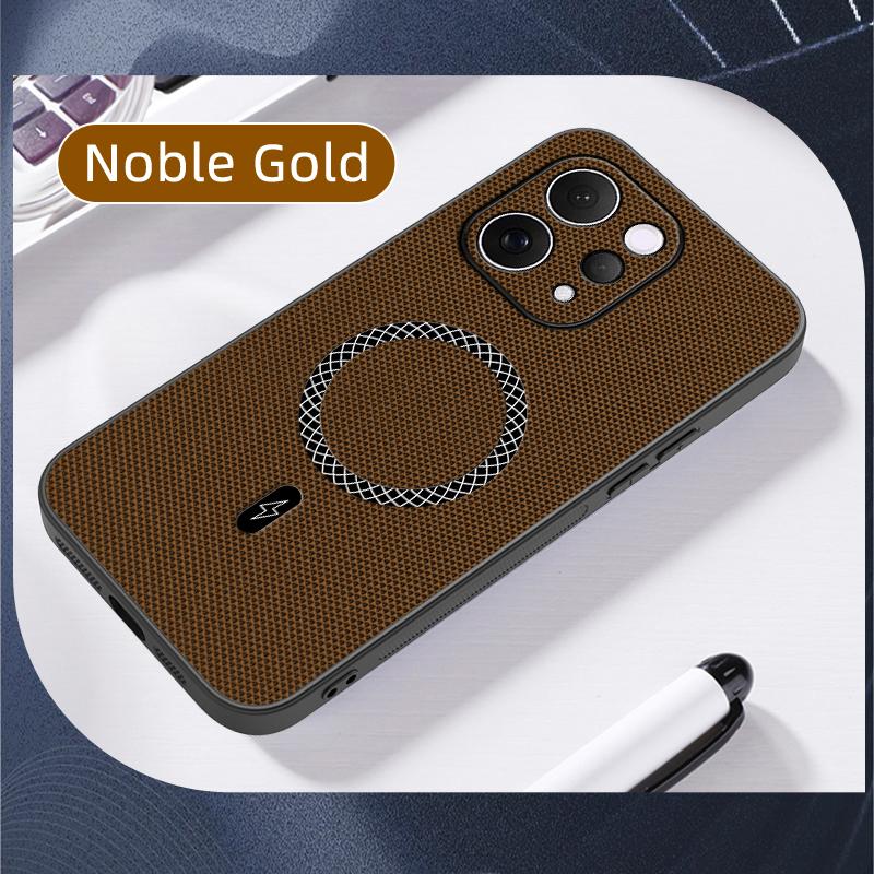 Magnetic Leather Case for iPhone 17 16 15 14 13 Pro Max Air 16e Cover Soft Shockproof Full Camera Protector Mag-safe Shell Funda