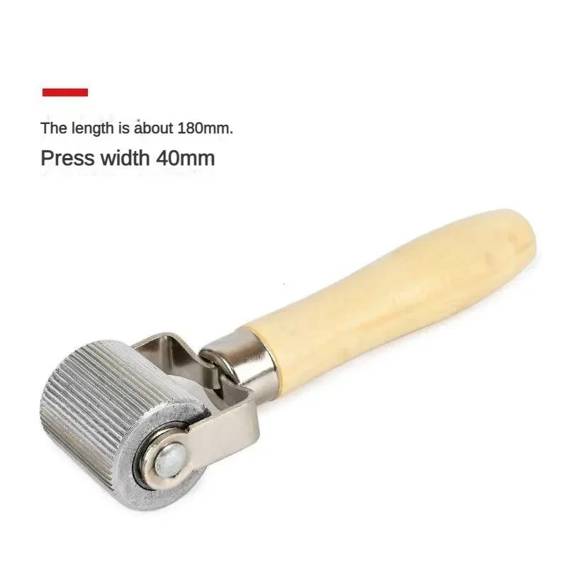 Набор для ремонта автомобильных шин Ролик Автоматический Ролик для ремонта колес мотоцикла Накладной ролик с деревянной ручкой Инструмент для ремонта автомобильных шин Аксессуары