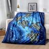 1pc Ocean Life Adventure blanket Soft and Warm for Sofa Office Camping Travel Livingroom Great Gift for Friends and Family Comfortable