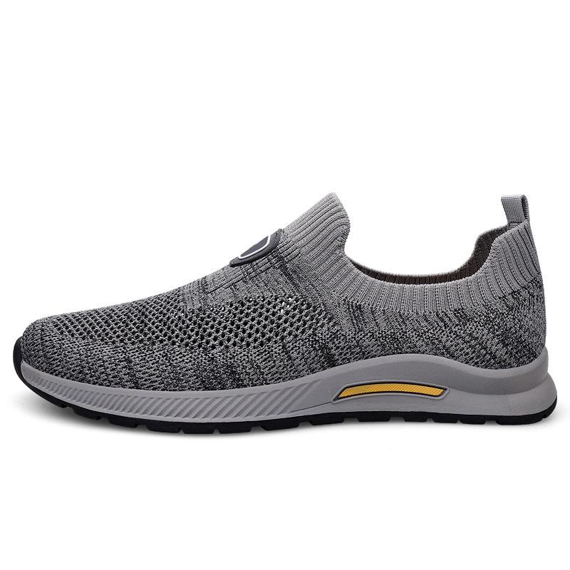 Мужские дышащие повседневные кроссовки Flyknit "Dad Shoes" - Мягкие, удобные для ходьбы