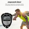 Stopwatch Timer Lightweight Waterproof Digital Display Timer for Sports Coaches Swimming Running Training