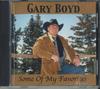 CD GARY BOYD - Some Of My Favorites NONE FRONTIER RECORD 2004 US Country/Folk Used