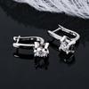 Earrings 2022 Trend New Moissanite Dangle Huggie Earring 100% 925 Sterling Silver Hoops Woman Original Jewelry for Girls