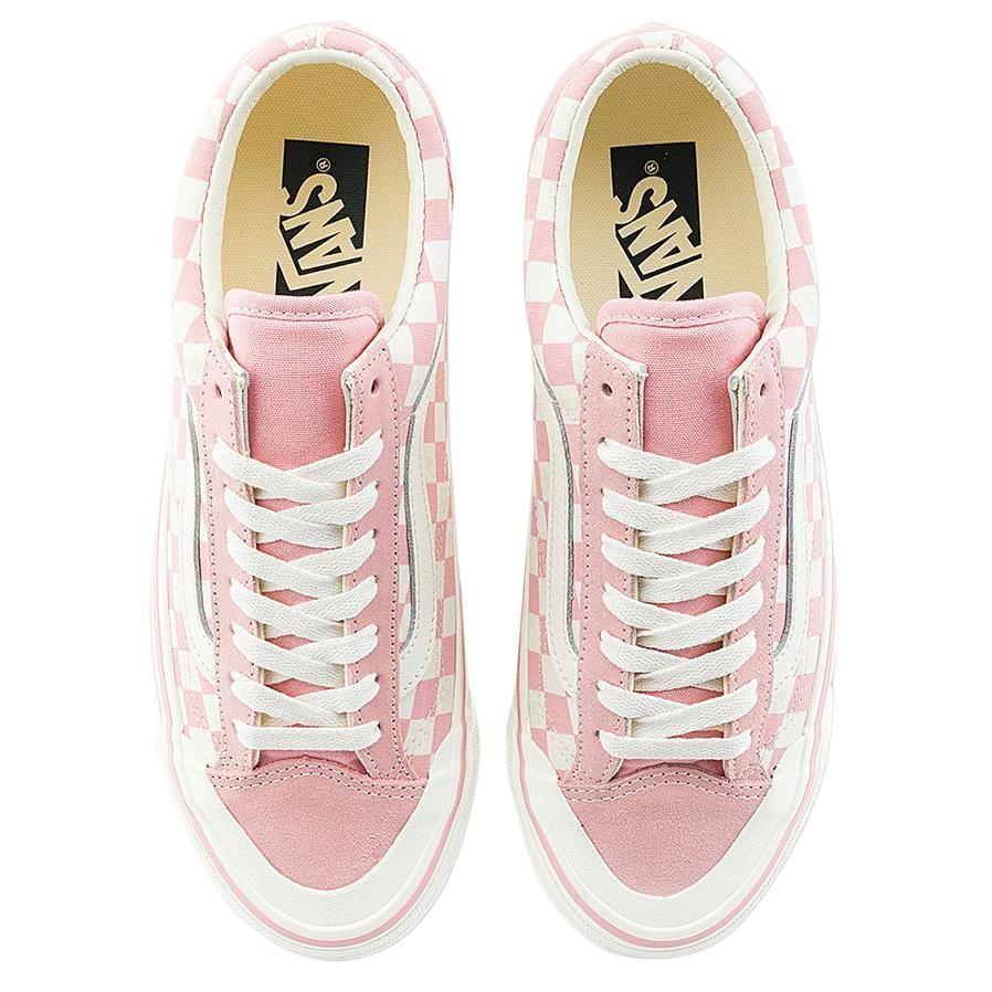 Vans Кеды Old Skool Низкие Холщовые Унисекс Розовый Белый VN000MT6EBQ