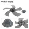 Fan Blade With Nut Cover 14 Inch Fan Blade Household Desk Fan Accessories High Temperature Resistance Low Noise