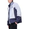 Fila Fusion Универсальная куртка на молнии с длинным рукавом, унисекс, светло-голубая T11U433701FLB