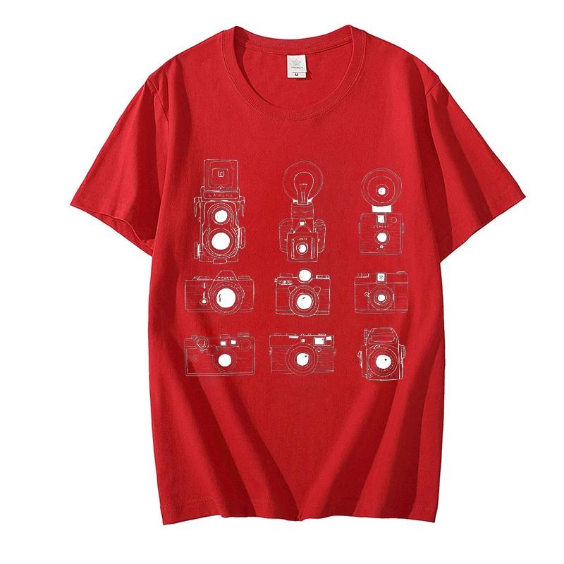 Camera Lover Shirt for Men Photography Print Tshirt Women Men Tshirt Photography Lover Shirt Funny Camera T Shirt Men Clothing