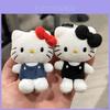 Плюшевый брелок-брелок Hello Kitty с коротким ворсом из искусственного хлопка для детей и коллекционеров