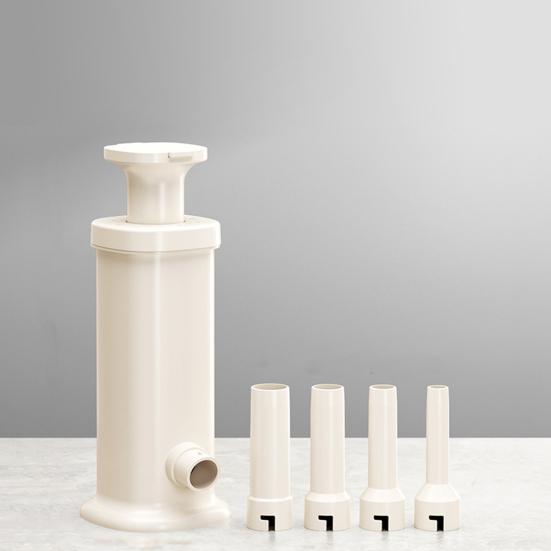 Sausage Machine with 4 Stuffing Tubes Manual Sausage Stuffer Maker for Home Use Food-Grade Sausage Filling Tool Sausage Meat Stuffer Kitchen Supplies