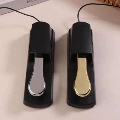 Педаль сустейна с переключателем полярности для MIDI-клавиатуры, синтезатора, цифрового пианино, электропианино, барабана, аксессуары для музыкальных инструментов