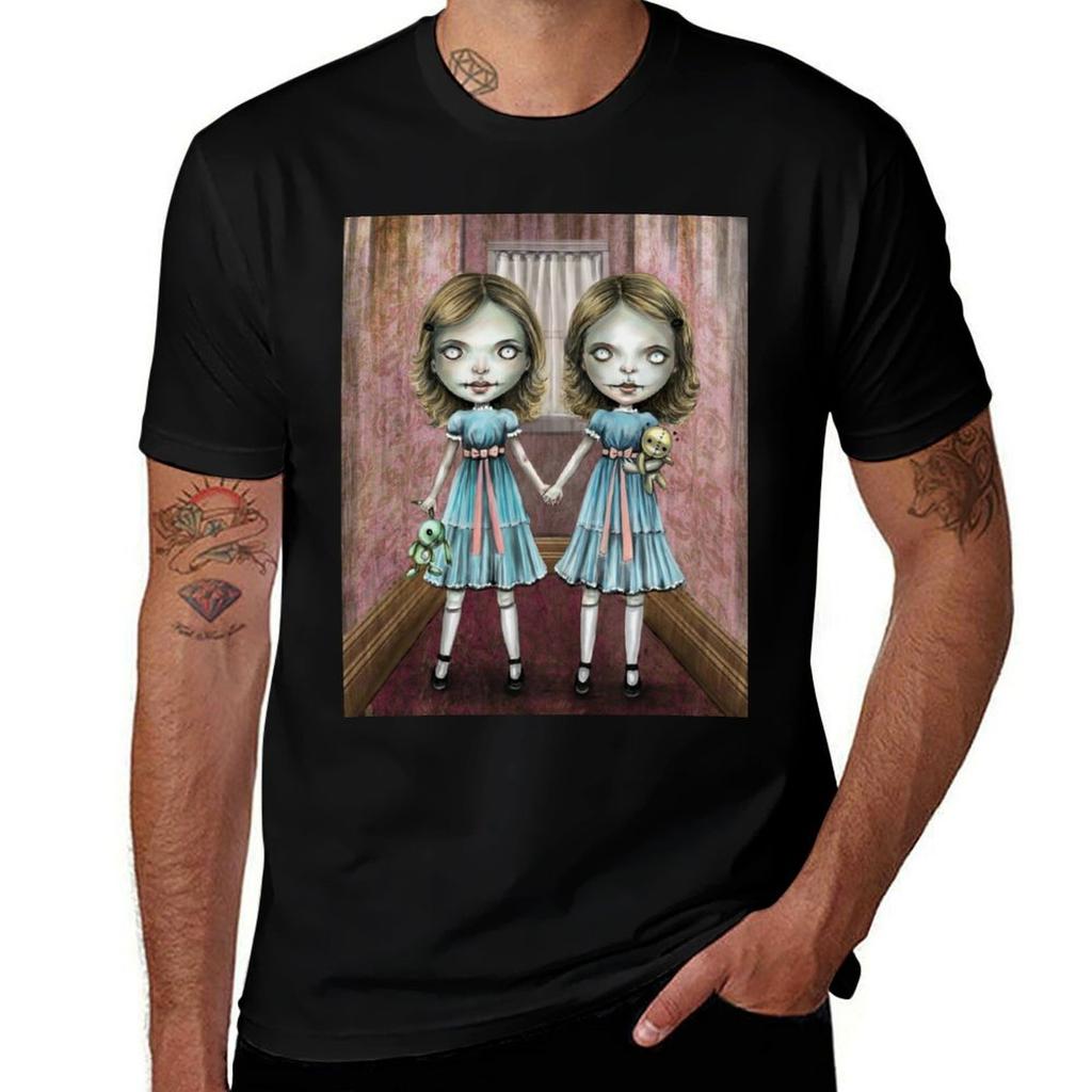 The Creepy Twins Tshirt Moisture Wicking Quick Dry Tee
