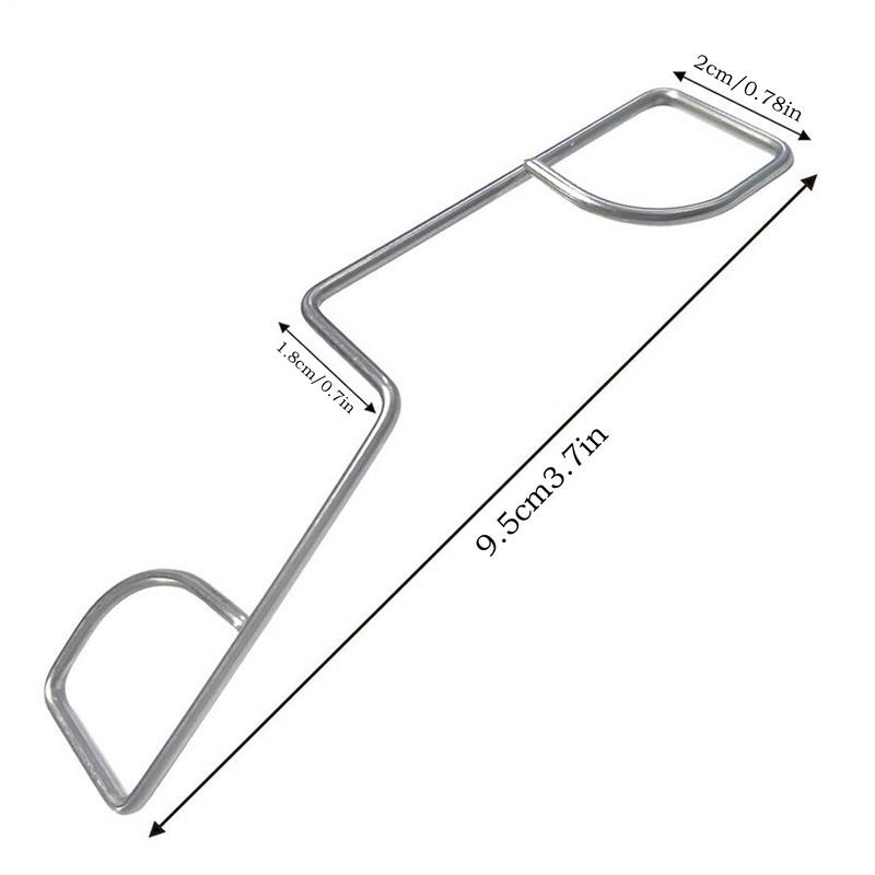 Fence Tensioner 25pcs Fixing Clips For Fence Stainless Steel Garden Post Tensioning Clamps For Agricultural Farm Highway Sport