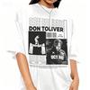 Vintage Hip Hop Rap Tshirt2026 Don Toliver Octane Album Print Couple Streetwear Cotton Short Sleeve Tee