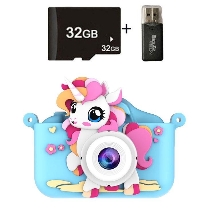 HD Dual Camera Cartoon Toy for Kids - Video Recording & SLR Digital Holiday Gift