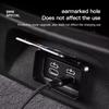 DKHN5 Алюминиевый сплав USB-порт Защитная заглушка от пыли Для BMW G30 G32 G01 G02 G05 G06 G07 G26 G23 G22 F40 F20 G08 G16 G15