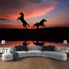 Running Horse Printing Tapestry Animal Wall Hanging Living Room Bedroom Wall Decoration Bohemian Hippie Aesthetic Decoration