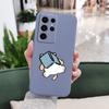 Чехол для телефона «Спящий кот» для Samsung Galaxy S24 S23 S22 S21 S20 S10 S10E Ultra Plus FE Note 20 Ultra 10 Plus