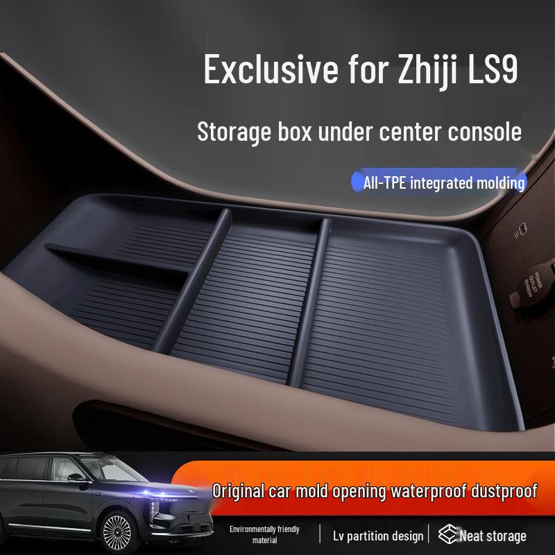 Zhiji LS9 Center Console Armrest Storage Box - Car Modification Accessory