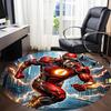 1pc Flash superhero Chair Carpet for Office Non-Slip, Indoor Non-Slip Washable Carpet, Non-Shedding Mat For Office yy251030085