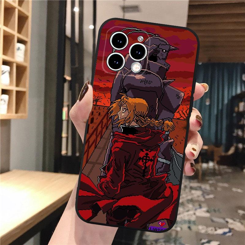 Phone Case For iphone 17 Pro Max 17 Pro Air 16 15 14 13 Pro Max 15 16 Pro 15Plus Fullmetal Alchemist