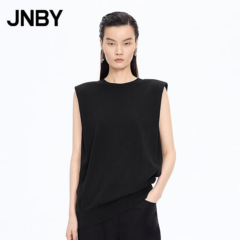 JNBY Вязаный топ без рукавов с круглым вырезом