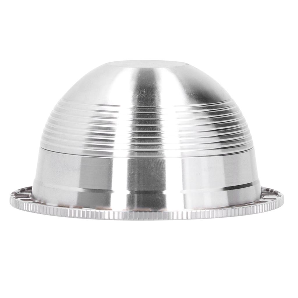 Набор кофейных капсул из нержавеющей стали, полусферические сменные фильтры для Nespresso Vertuo Plus