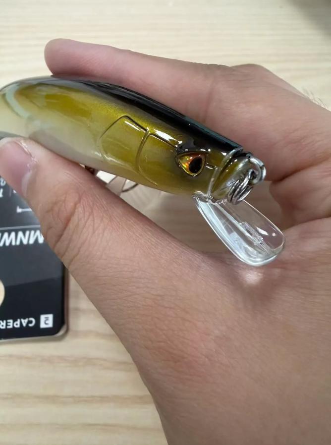 Caperlan MNWFP100 F Wobbler Fishing Lure 10cm 10.6g Floating ABS Plastic