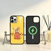 Аниме Чехол для телефона P-Pochita Для iPhone17,16,15,14,13,12,11 Plus,Pro Max Магнитный Для Magsafe Беспроводная Зарядка