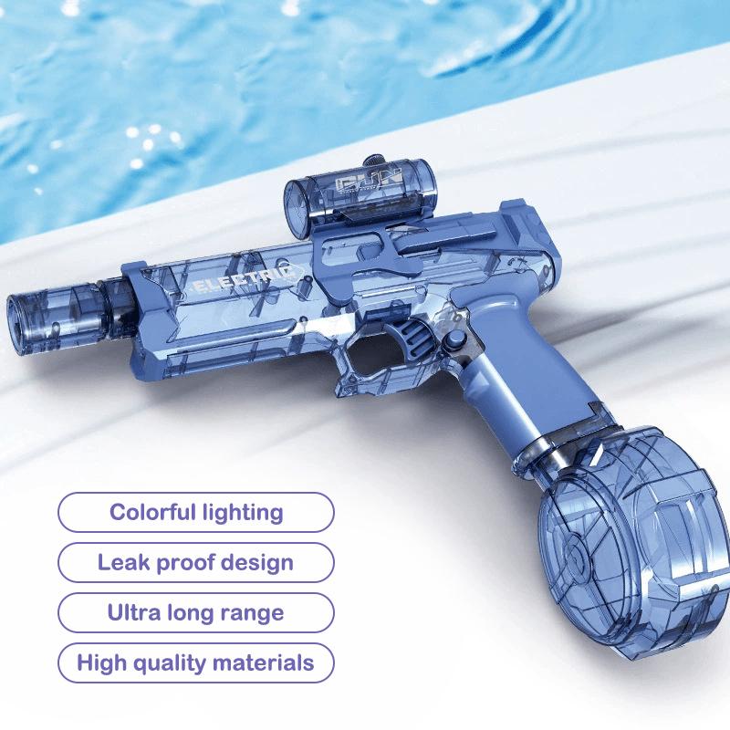 Водяной пистолет большой емкости Летняя развлекательная игрушка для водных игр Полностью автоматический водяной пистолет Игрушки для открытого бассейна