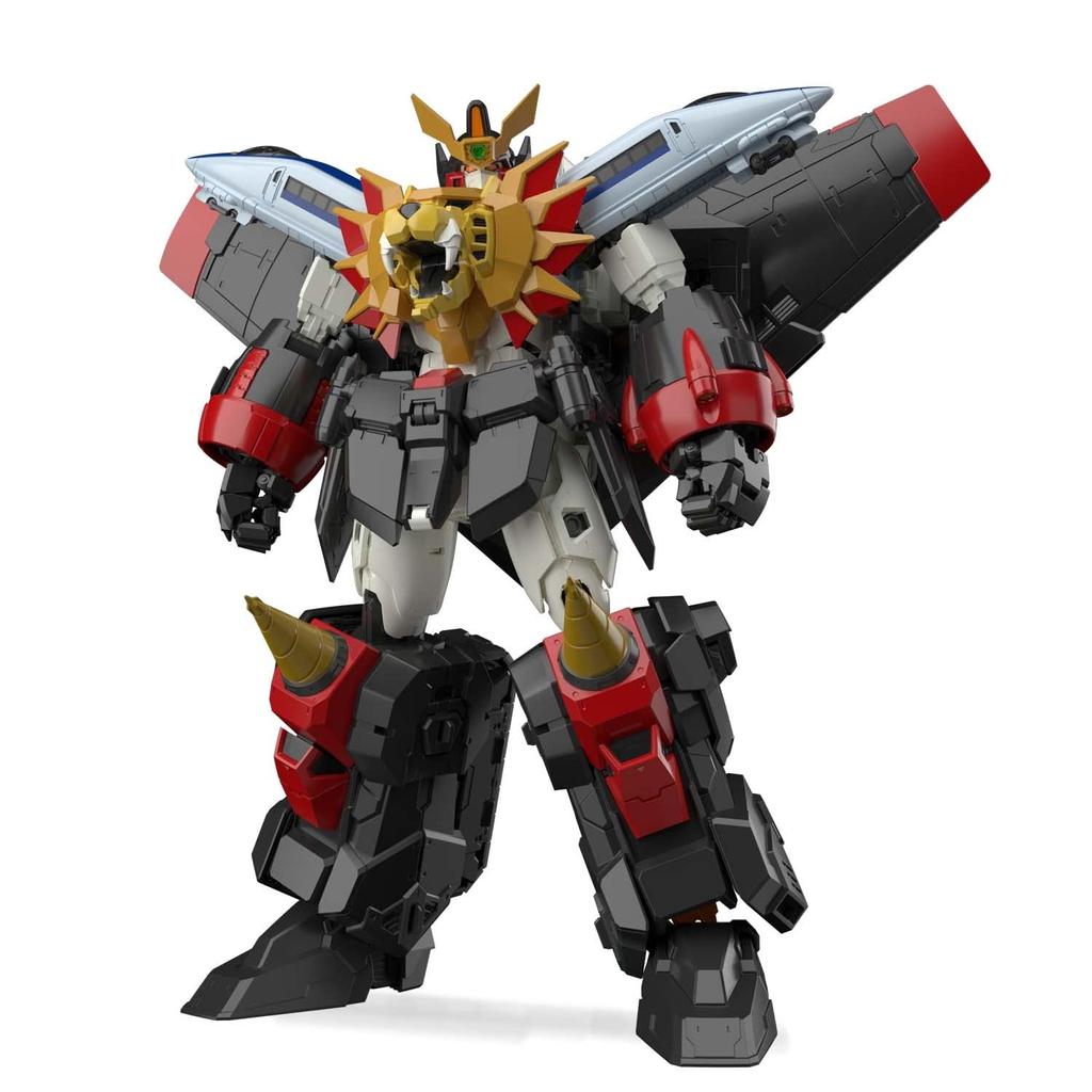 BANDAI SPIRITS Пластиковая модель RG King of Braves Gaogaigar Gaogaigar с цветовой кодировкой